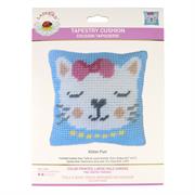 Tapestry Cushion Kit, Kitten Purr